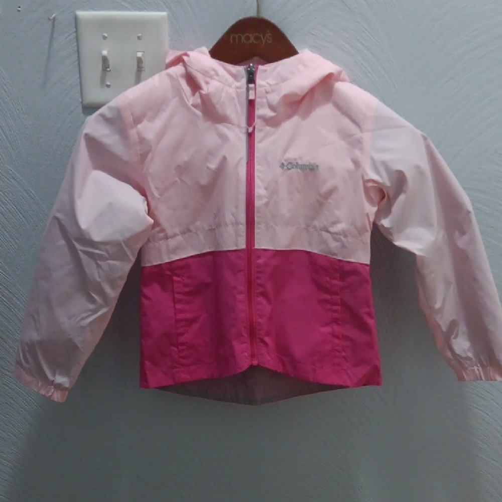 Columbia Two-Tone Pink Hooded Jacket